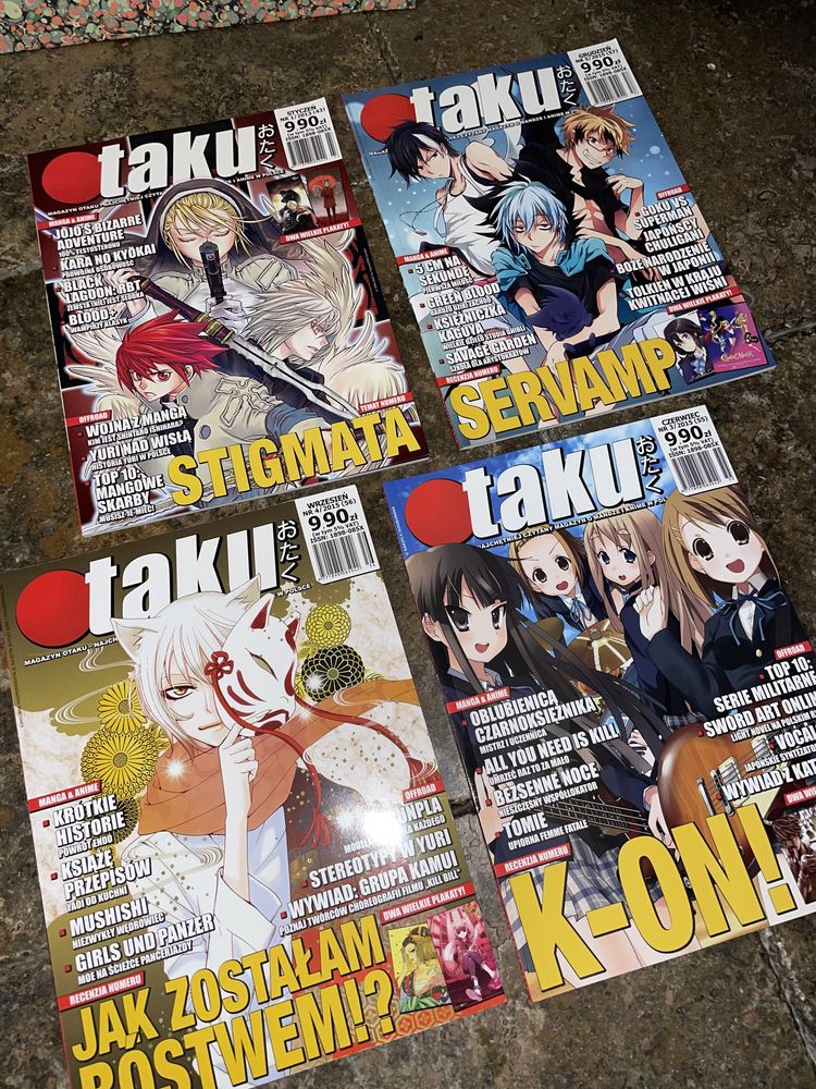 Magazyny anime Otaku