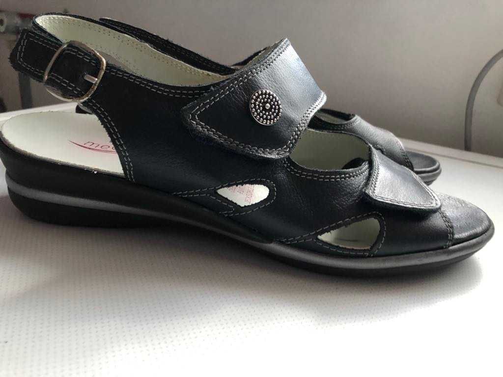 Skórzane buty damskie rozmiar 40