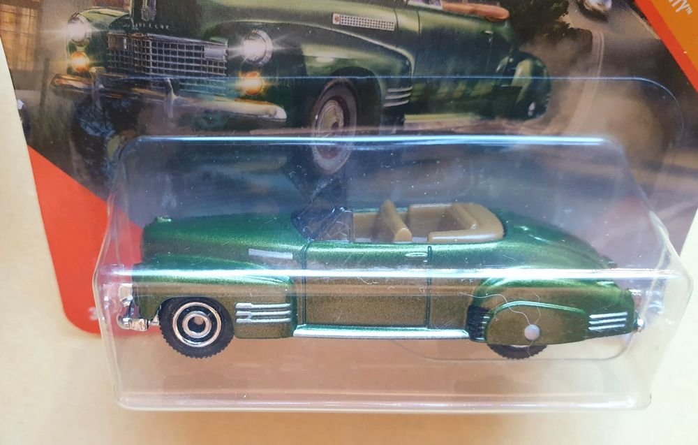 41 cadillac series 62 convertible coupe matchbox die cast model