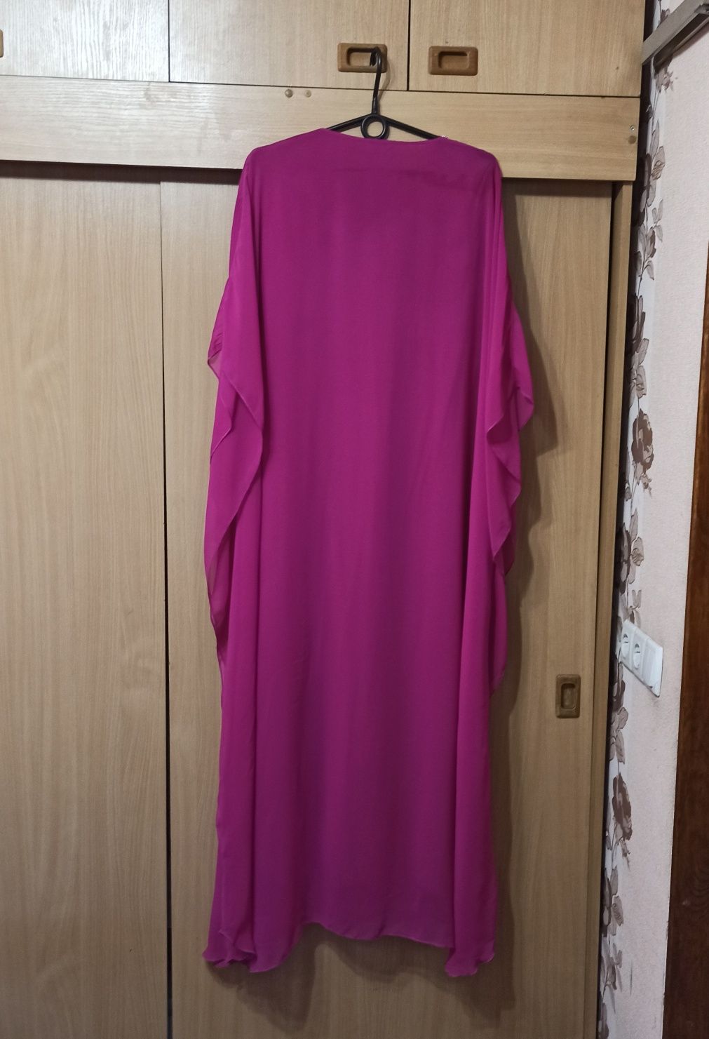 Шикарна довга сукня в арабському стилі 54-56