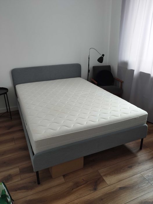Łóżko dwuosobowe 140 x200 SLATTUM IKEA