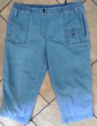 Spodnie rybaczki jeans r.42