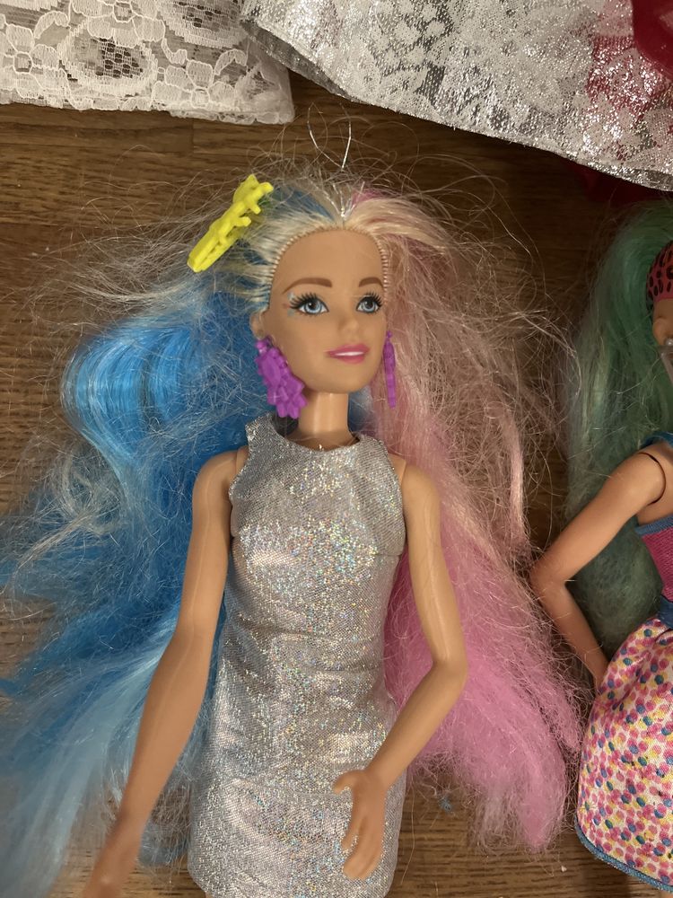 Lalki Barbie ze strojami i akcesoriami plus Enchantimals / owca