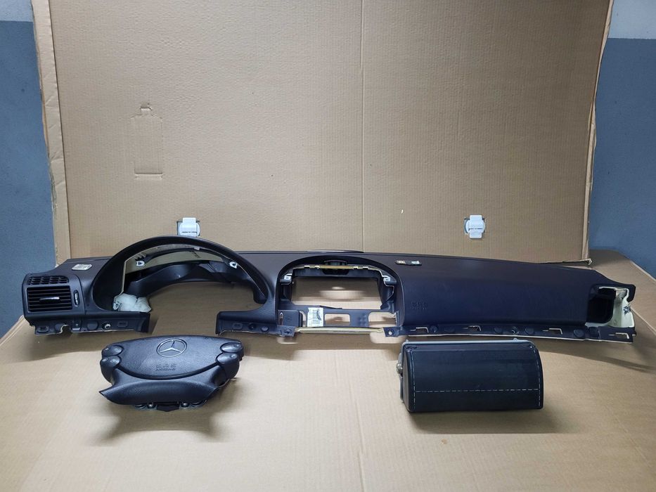 Mercedes W211 Lift konsola airbag poduszka powietrzna deska rozdzielcz