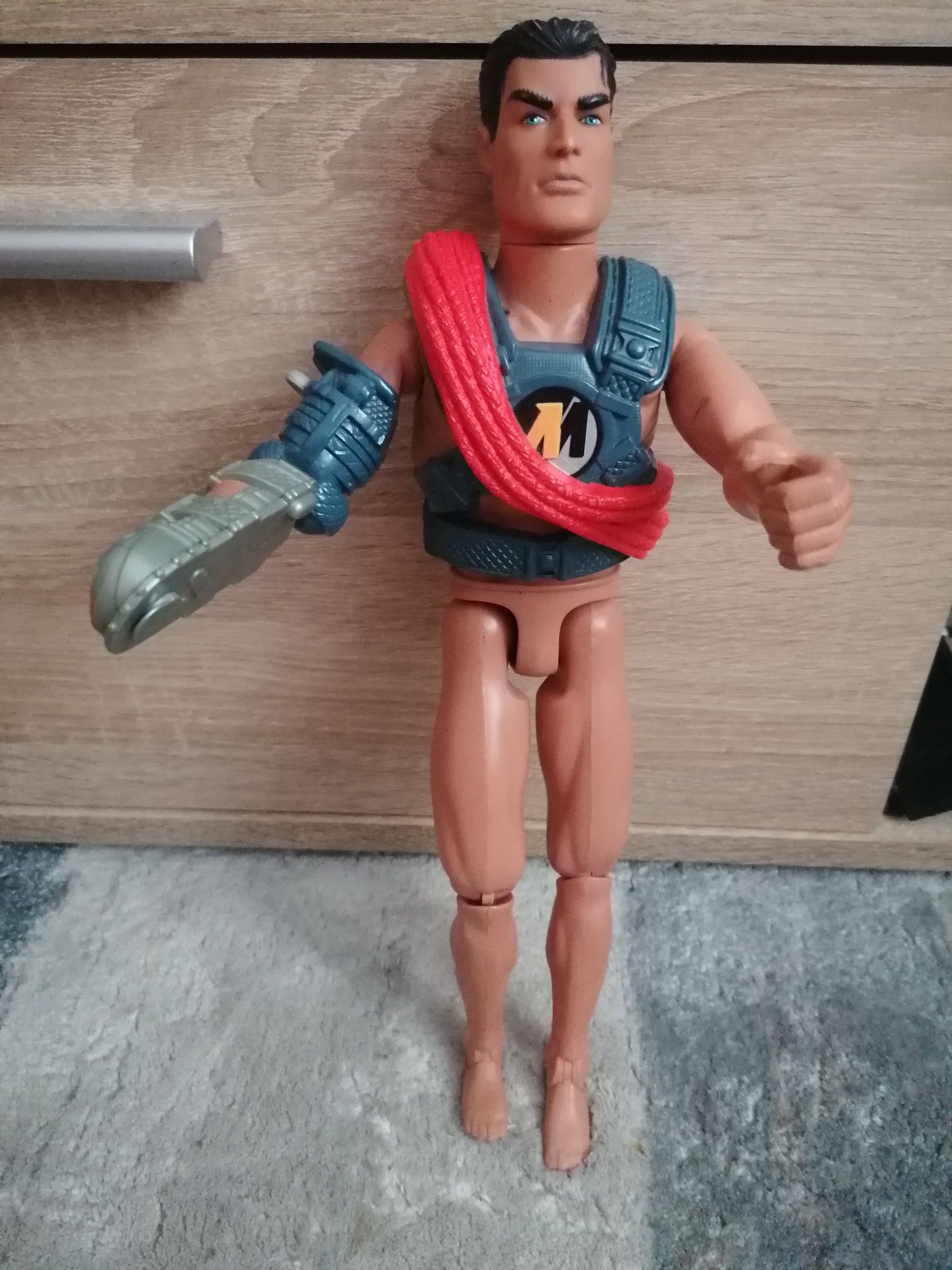 Action Man ratownik z liną w kamizelce