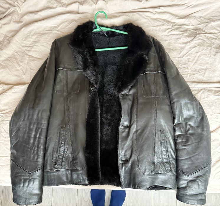 Мужская дубленка