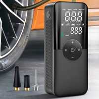 Компрессор аккумуляторный CARSUN C3106 + Power Bank для вело/мото/авто