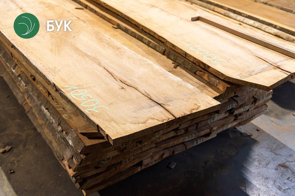 Доска бука Бук Букова дошка необрезная необрізна Буковая доска