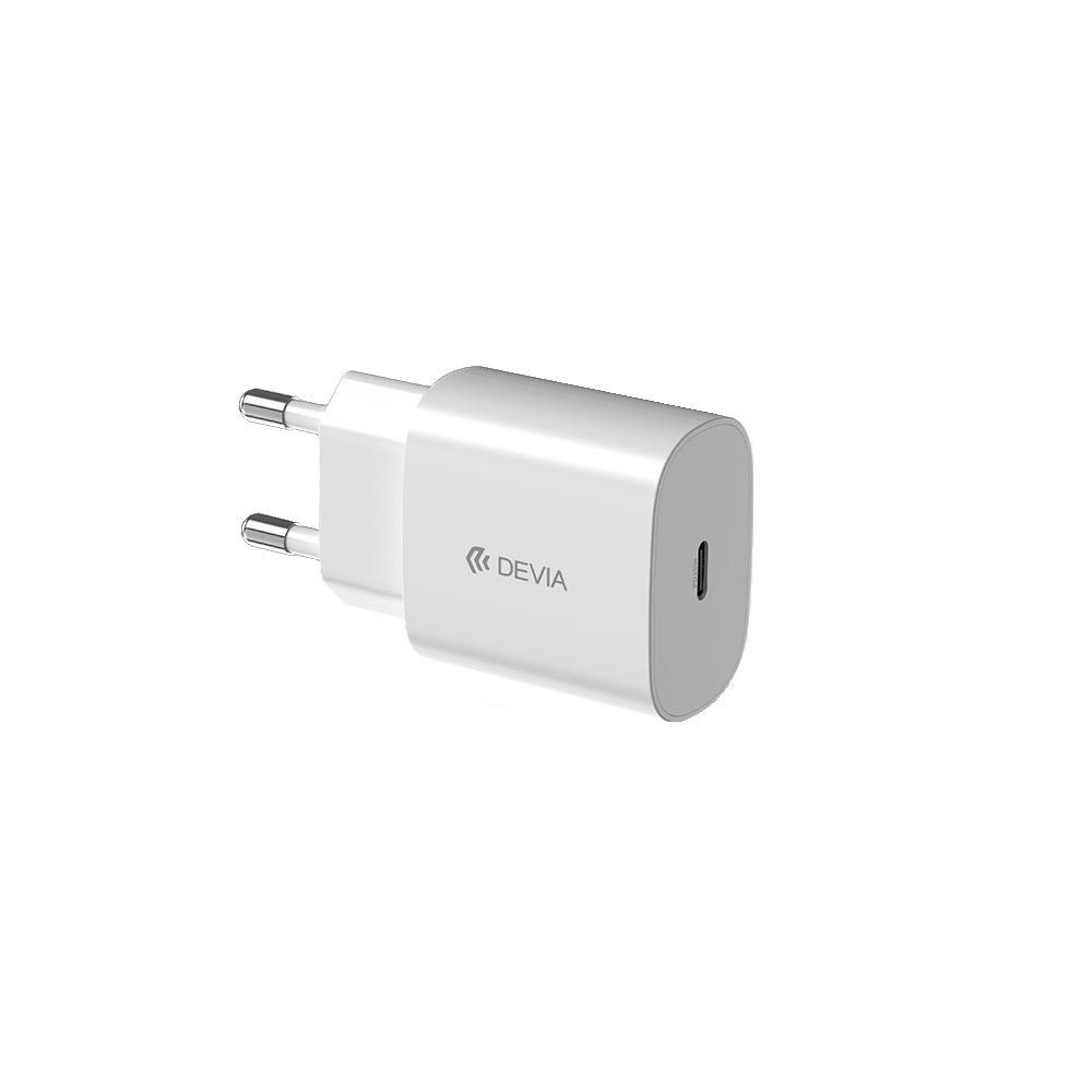 Devia Ładowarka sieciowa Rocket PD 20W 1x USB-C Biała