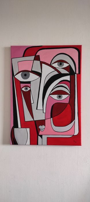 Obraz akrylowy Nowy Abstrakcja Kubizm