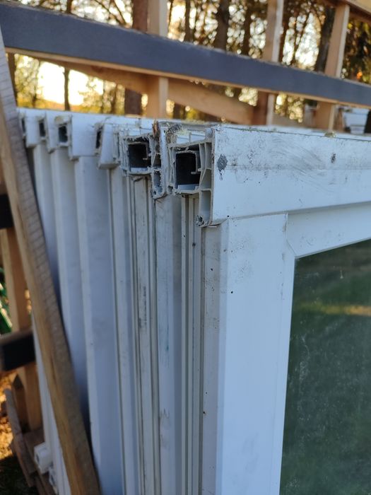 Okno pcv 104 x 108 używane 100 x 110