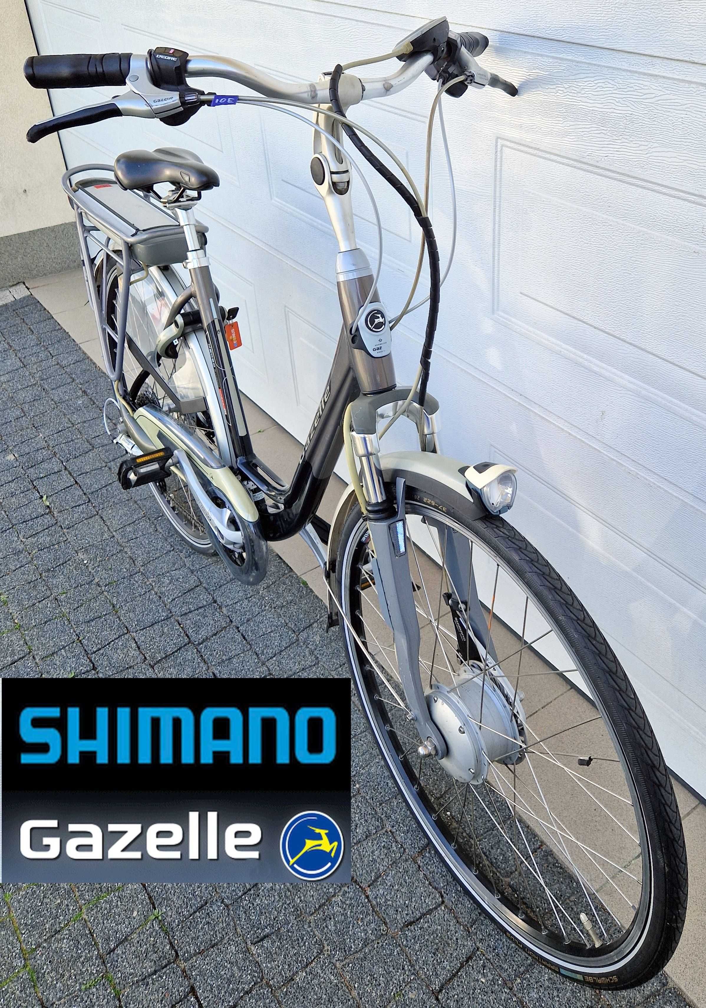 10e gazelle medeo d49 shimano deore lx po serwis gazelle innergy