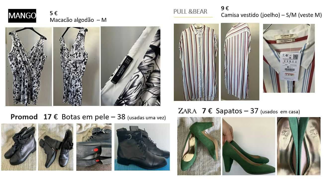 ROUPA e CALÇADO Mulher - Novo ou como novo