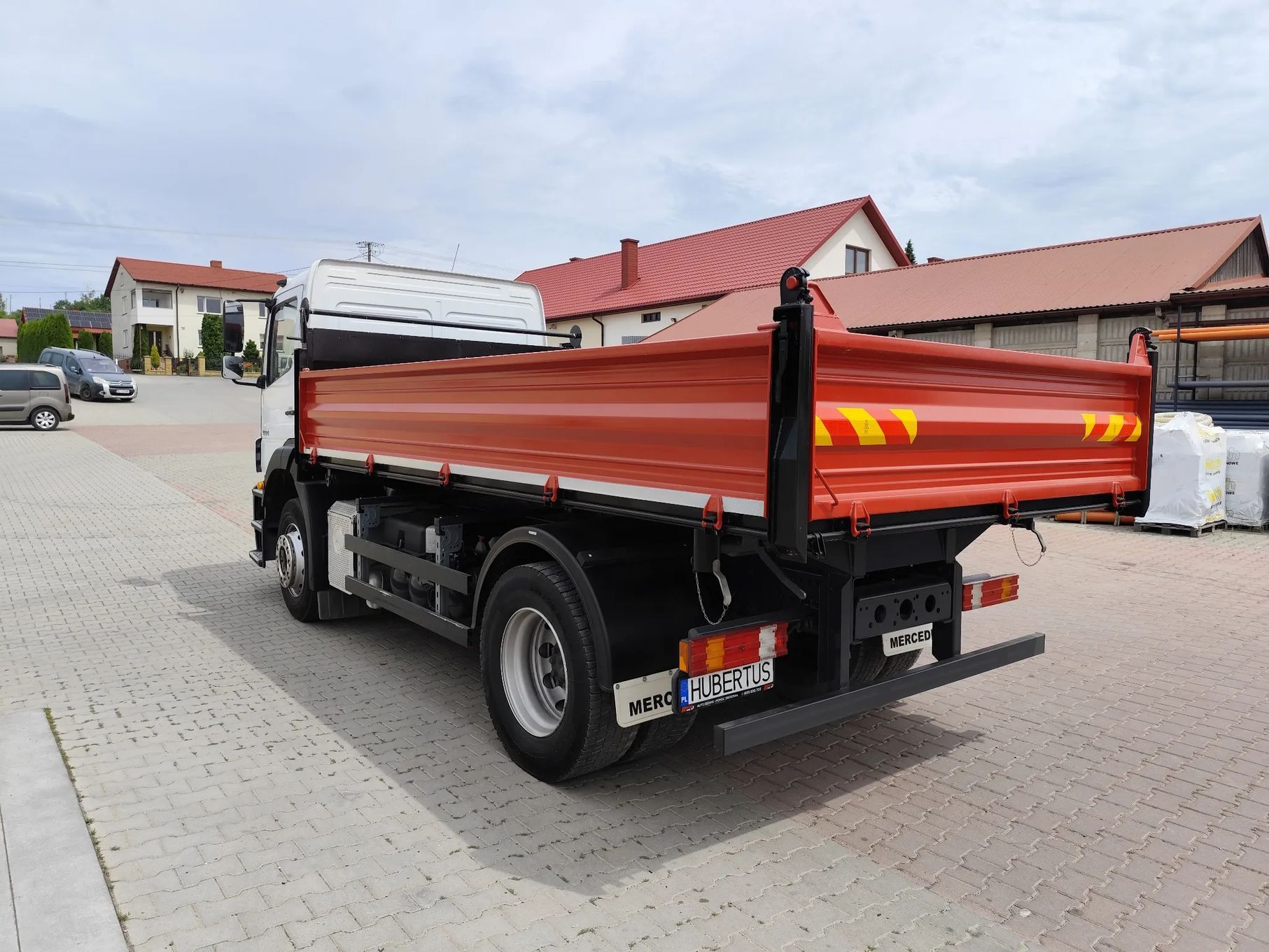 Mercedes-Benz AXOR 1824 1829 Wywrotka / Kiper / Nowa 3-stronna / Blokada / Klima / Sprowadzony / Atego