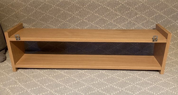 Półka wisząca drewniana