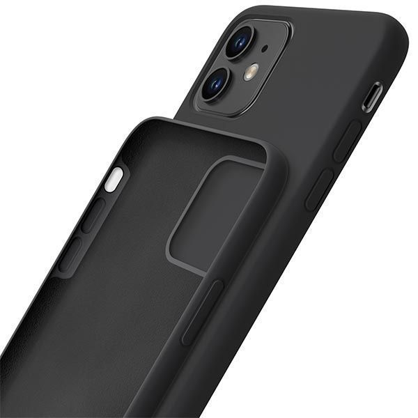 3Mk Silicone Case Iphone 11 / Xr 6,1" Czarny/Black