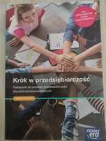 "Krok w przedsiębiorczość",  podręcznik