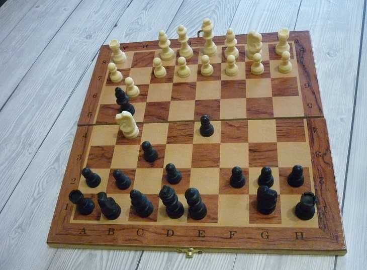 Нарды - шахматы, набор 3 в 1, размер игрового поля 25-25 см