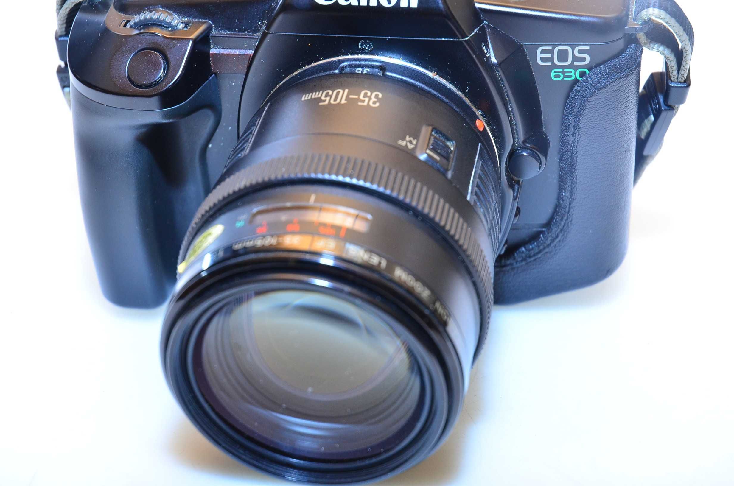 Aparat Canon EOS 630 + obiektyw 35-105 f3,5-4,5