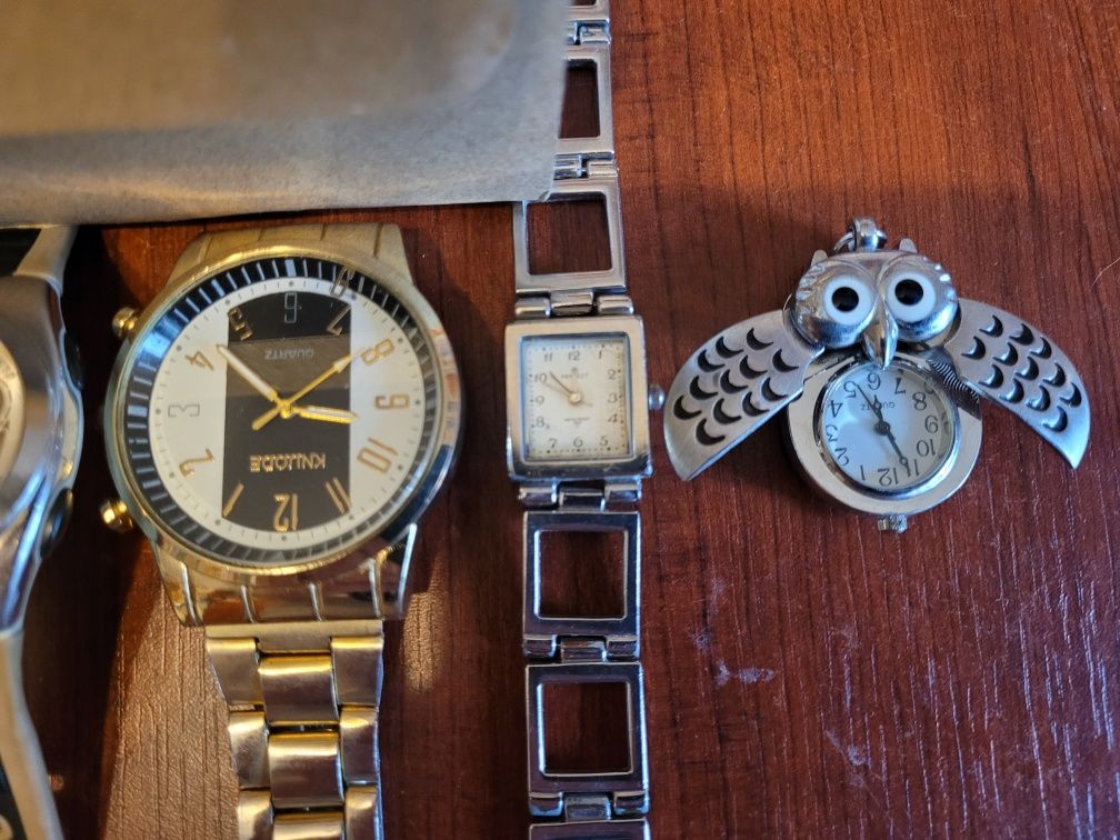 Zegarki różnych marek