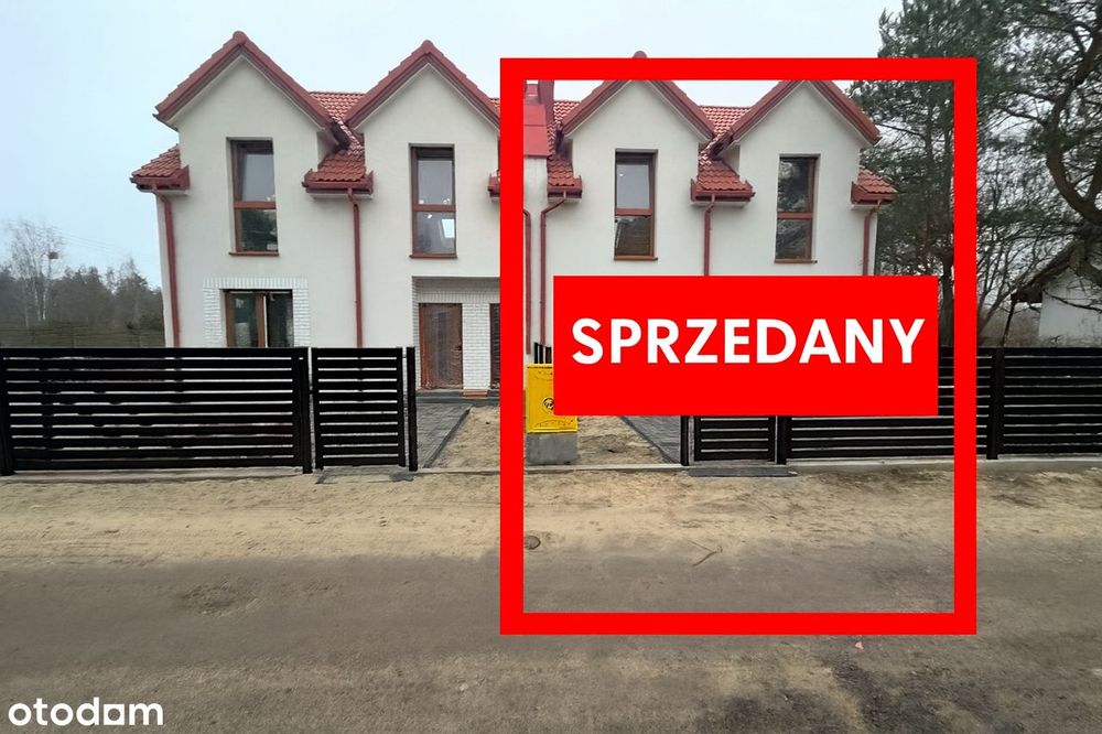 Nowoczesny bliźniak w Michałowie-Reginowie | Ostatnia dostępna połowa!