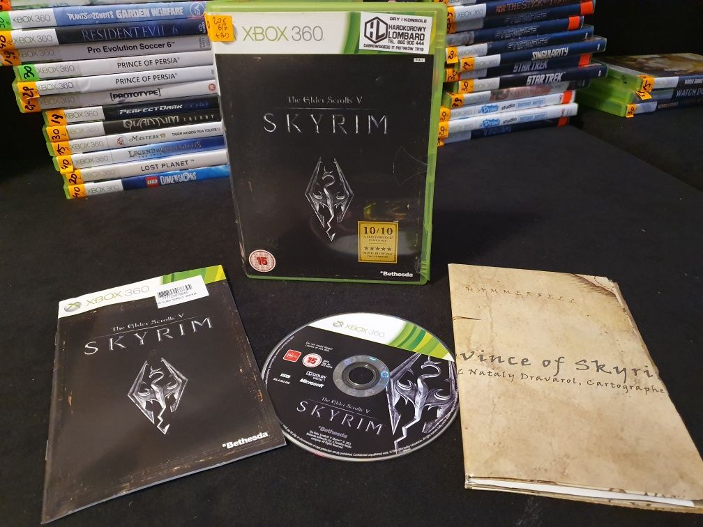 Gra gry xbox 360 one Skyrim the elder scrools v 5