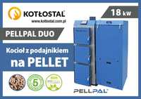 Kocioł na pellet PELLPAL DUO o mocy 18 kW - EcoDesign - sterownik LCD