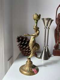 Bronze candlestick / castiçal de bronze