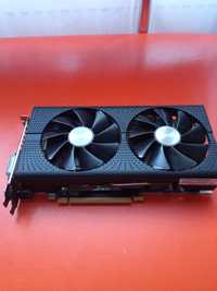 Видеокарта RX 580 sapphire на 8 Гб.