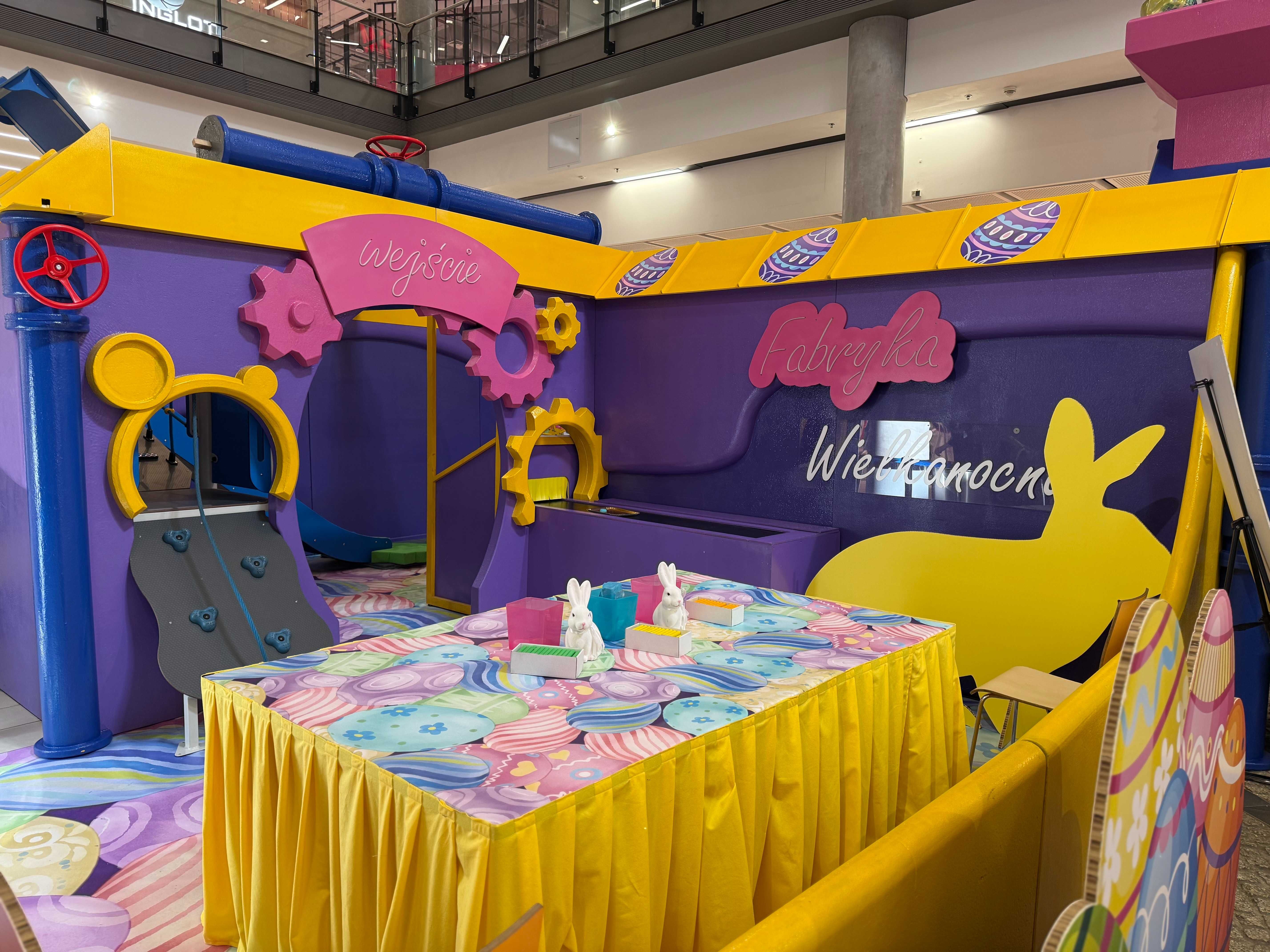 Scenografia eventowa, plac zabaw modułowy, Dekoracje XXL, instalacja