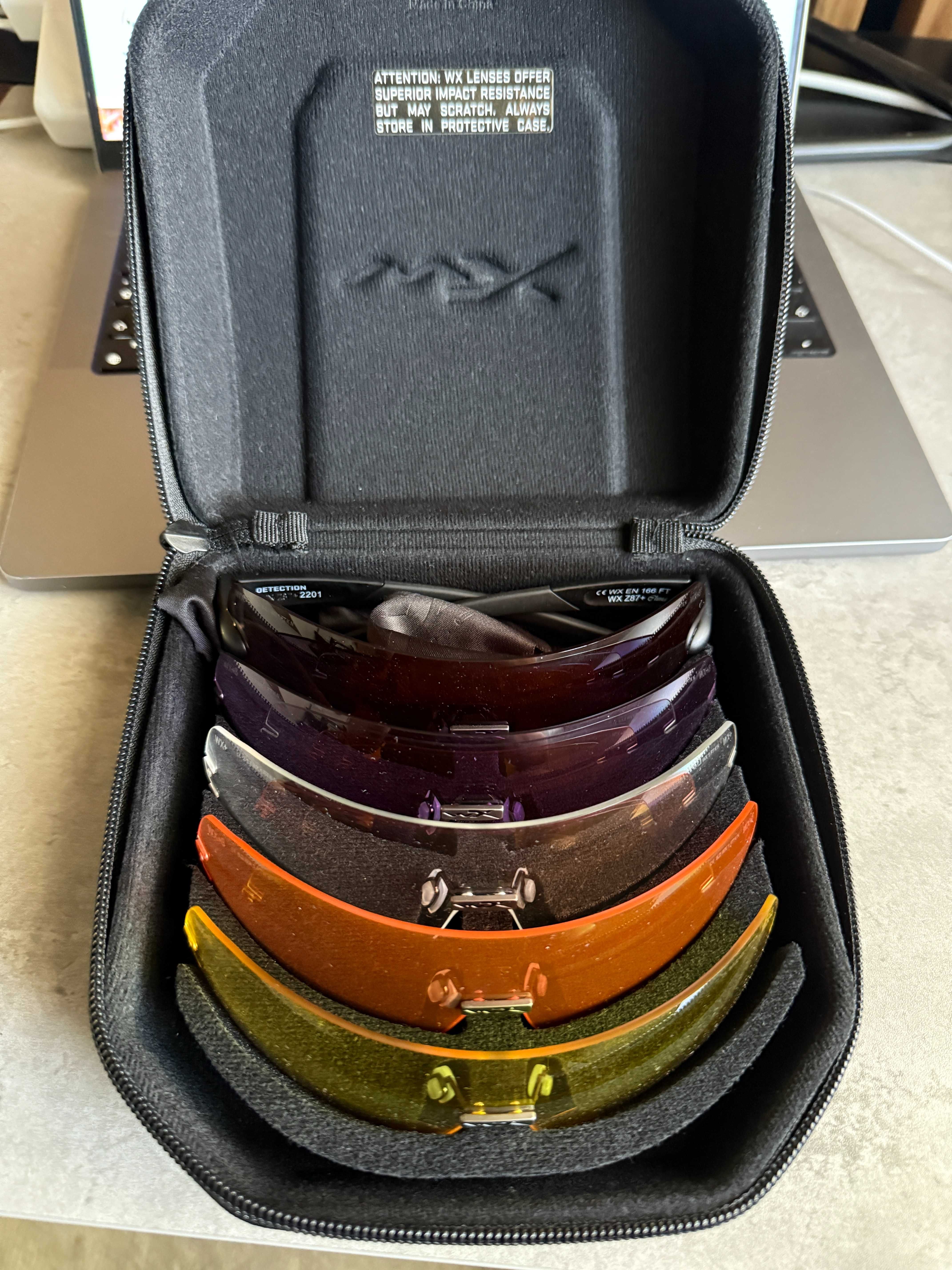 okulary strzeleckie WILEYX komplet 5 szt.