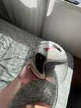Capacete de moto usado