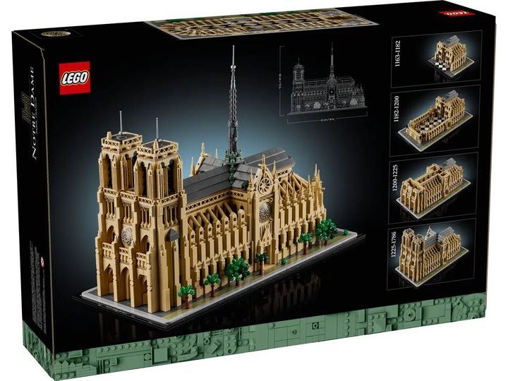 Конструктор LEGO Architecture Нотр-Дам-де-Парі (21061) НОВІ.ЗАПАКОВАНІ