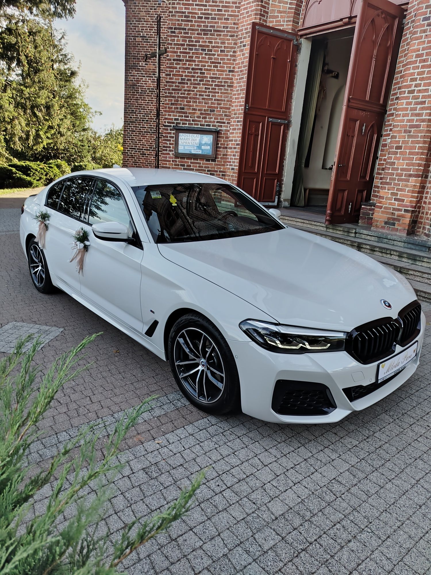 Auto do ślubu, wynajem auta do ślubu BMW G30