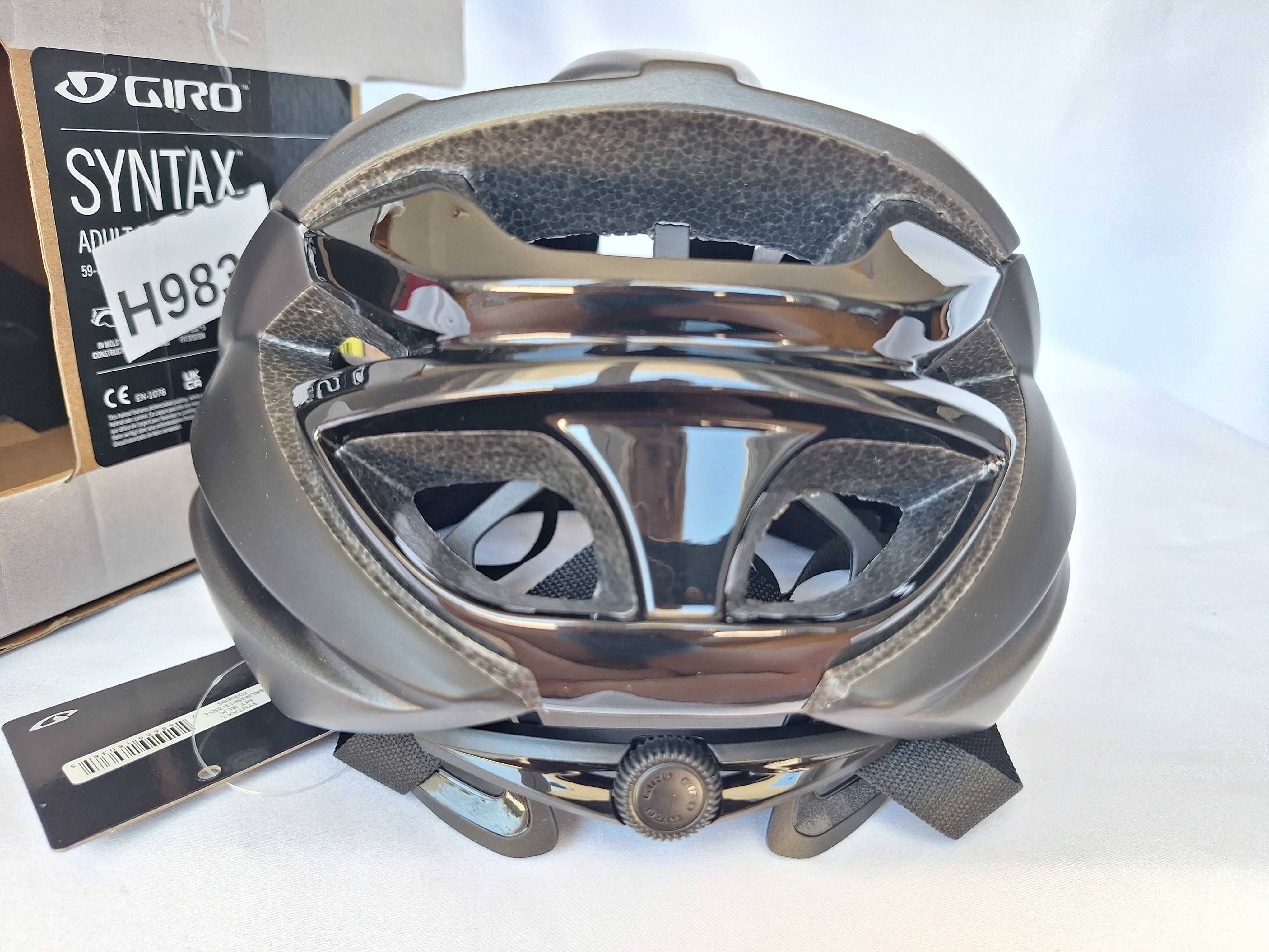 Kask rowerowy Giro Syntax Mat Black L 59-63cm