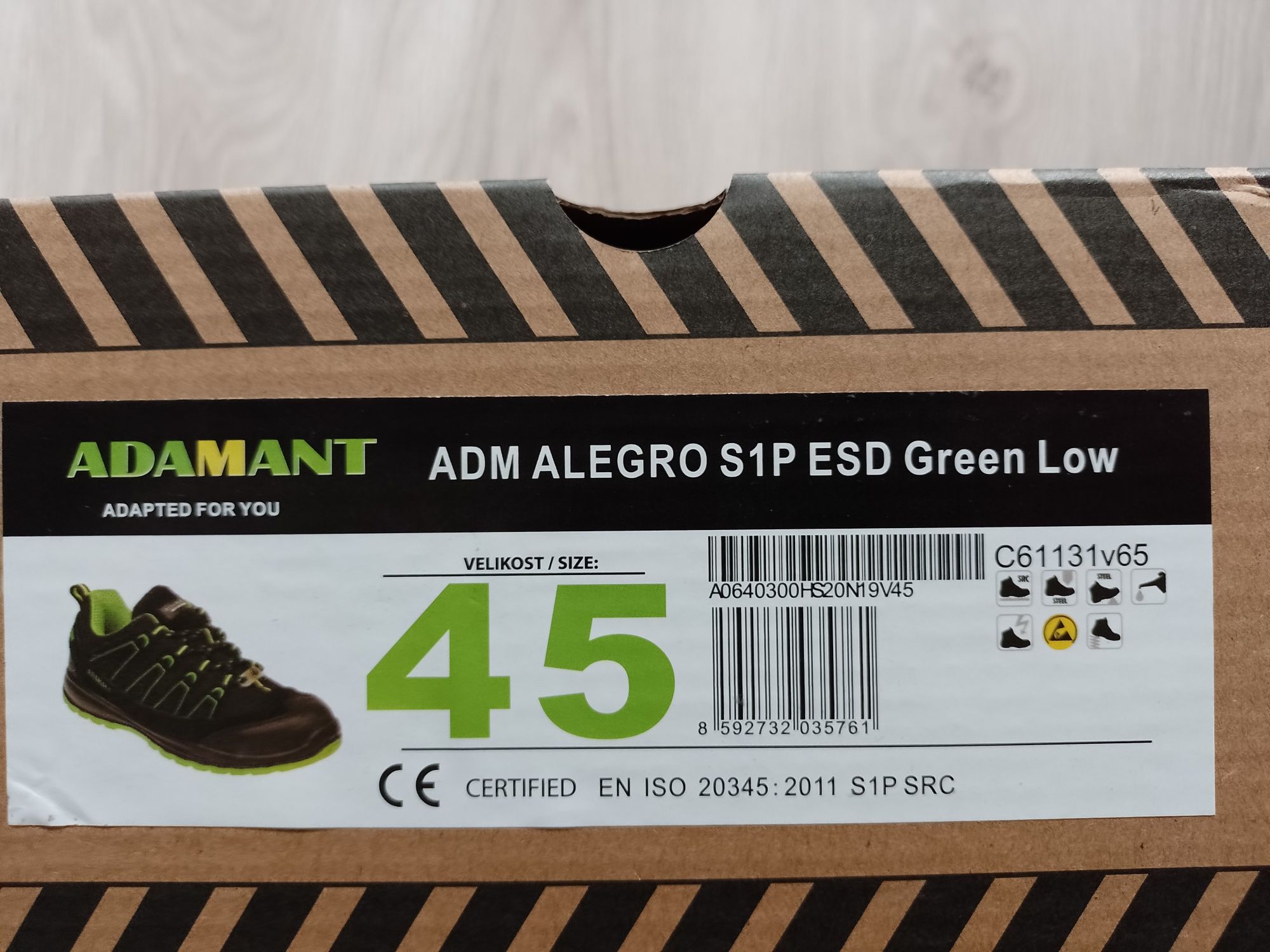 Buty robocze Adamant rozmiar 45