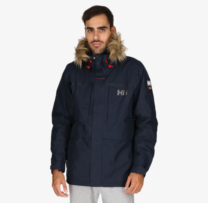 Зимова куртка helly hansen синього кольору в розмірі s | оригінал!