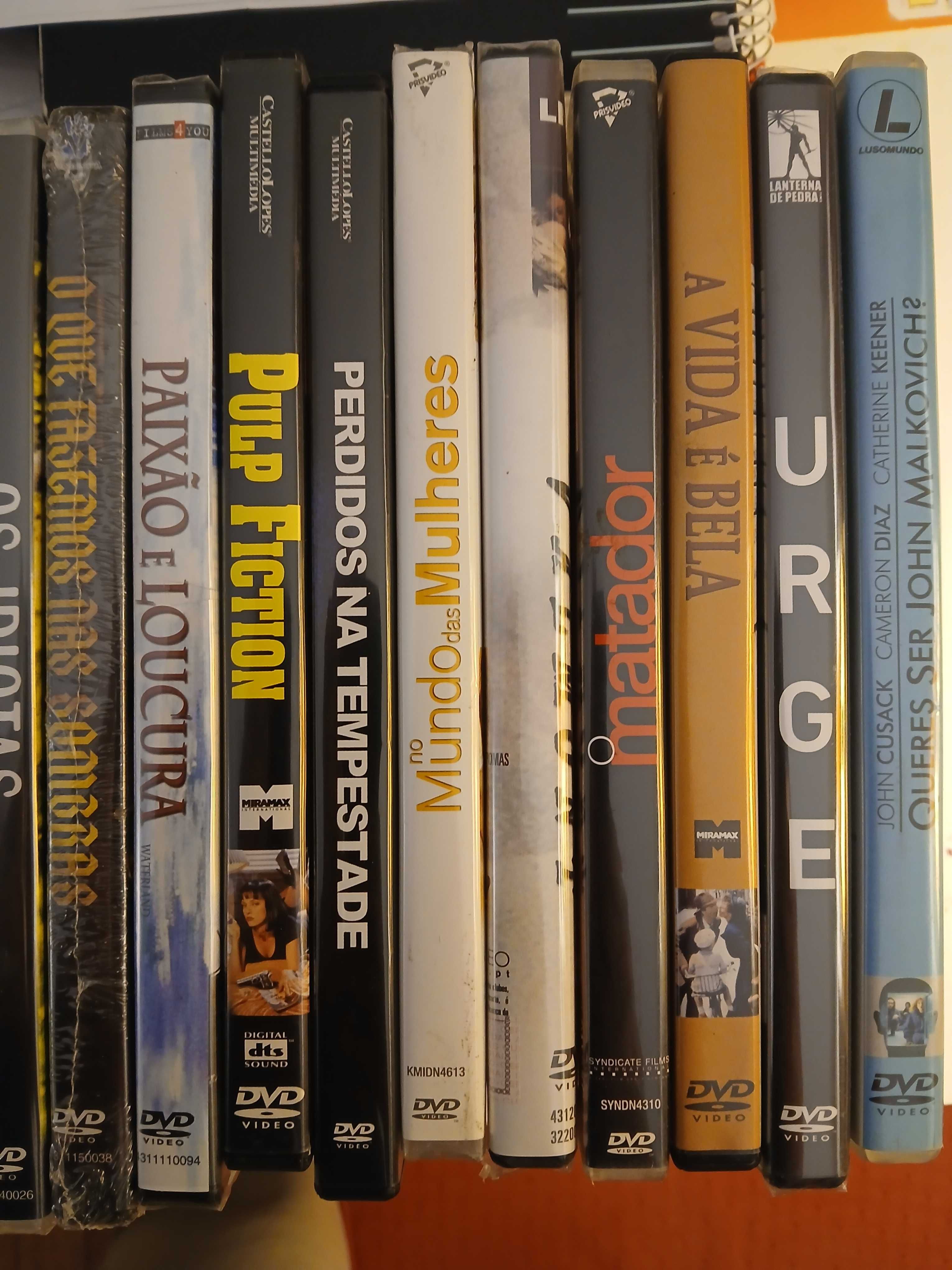 Lote de 27 filmes para desocupar