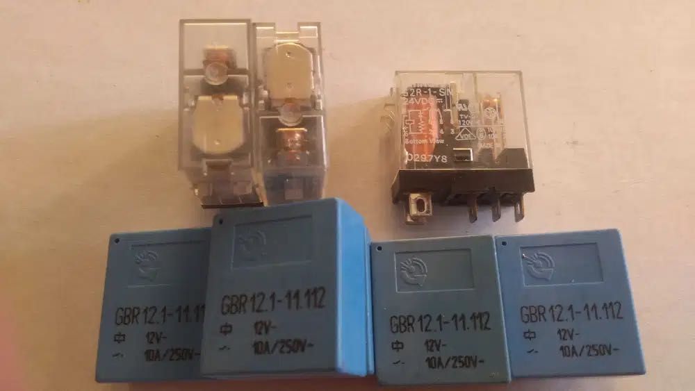 Реле 12 24 и другие