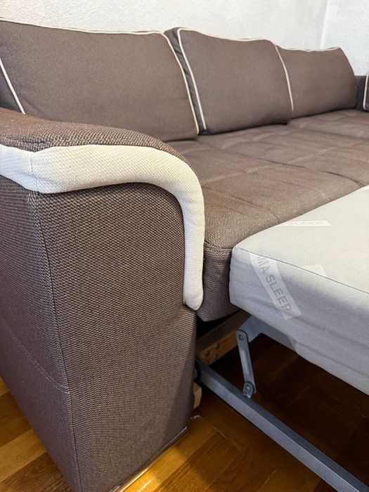 Кутовий диван 240-170 з розкладною системою та підйомним механізмом бу