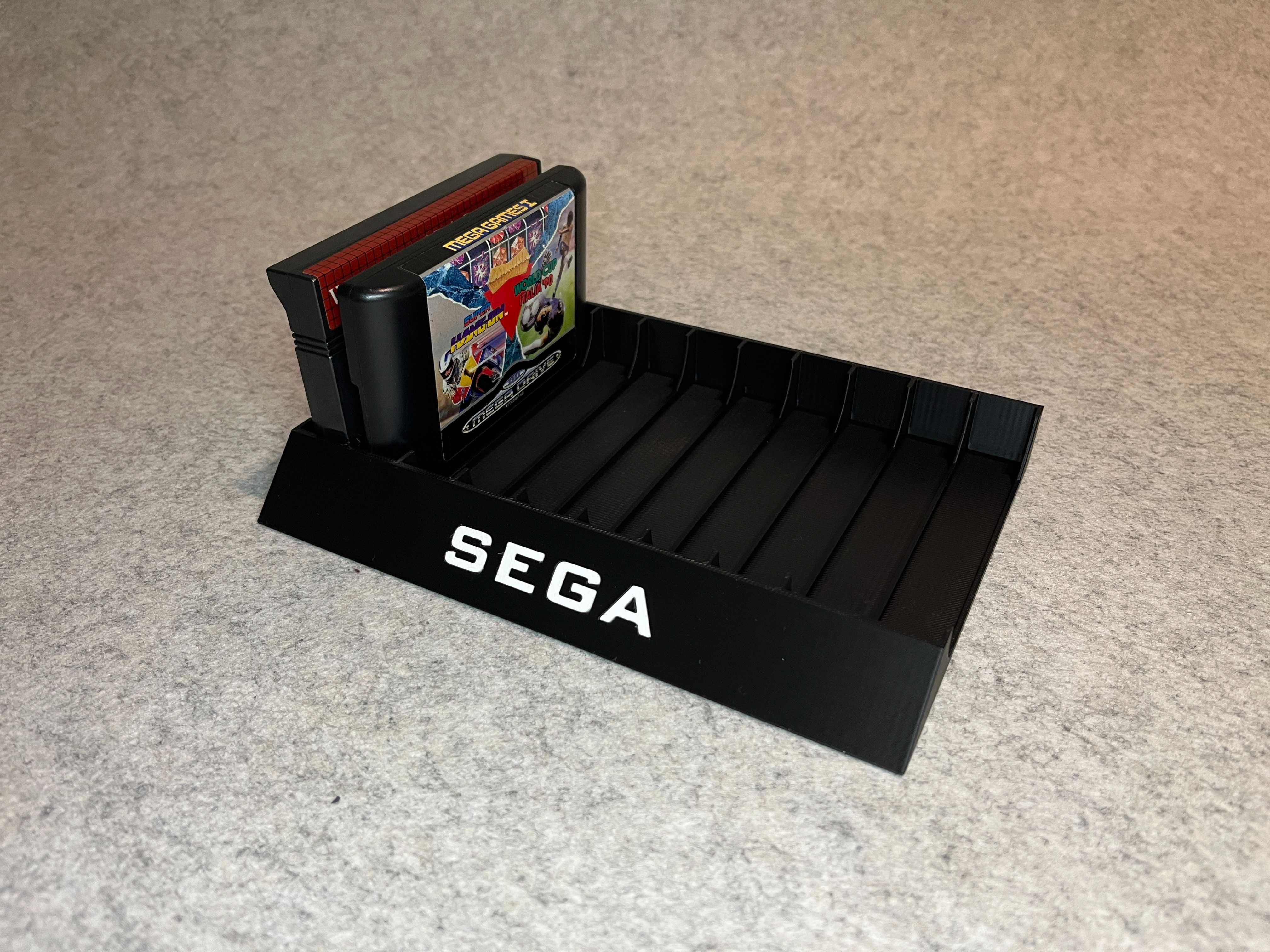 Stojak podstawka na 10 gier Sega MegaDrive / Master System