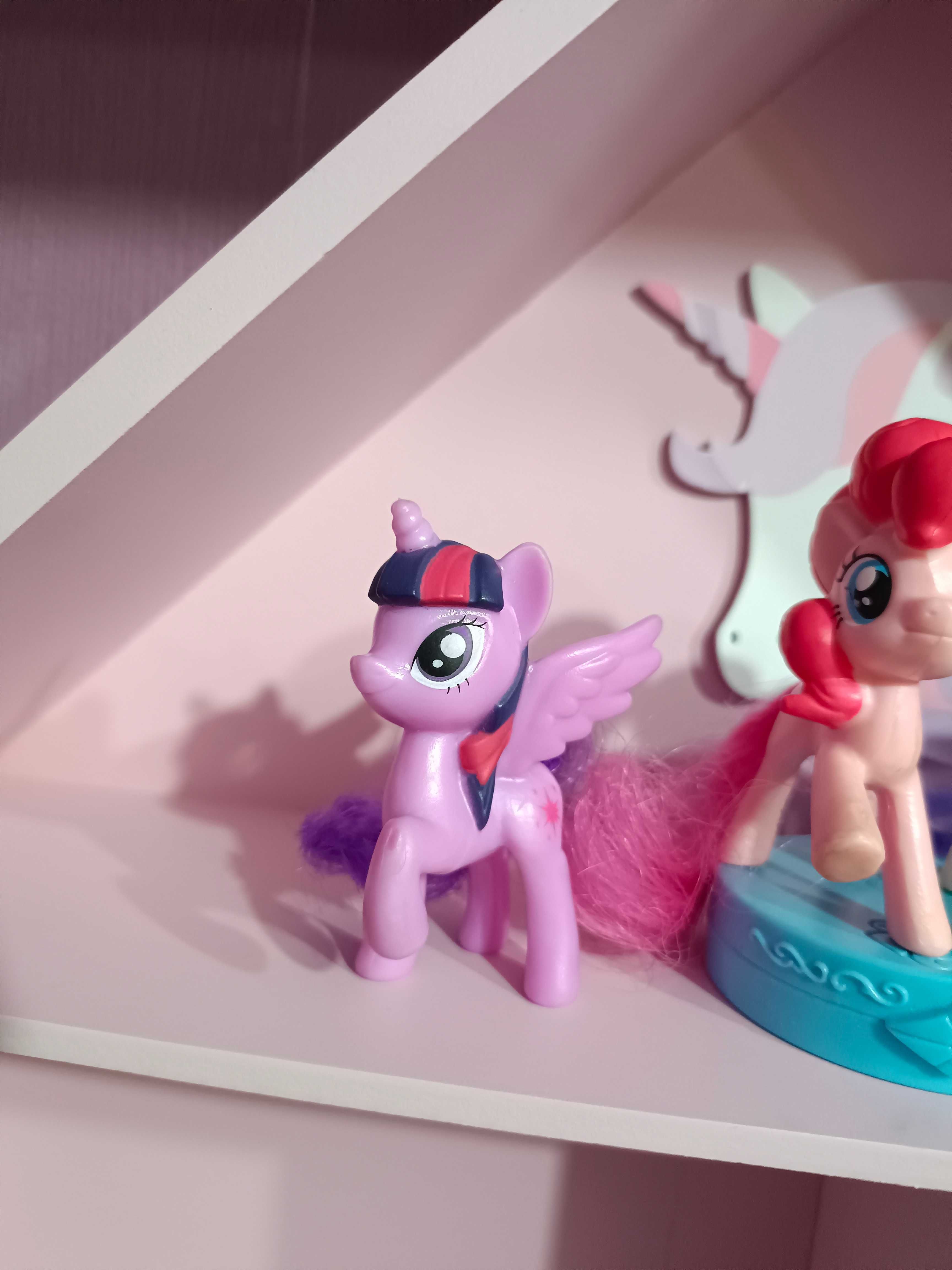 My Little Pony zestaw 4 szt  lusterko McDonald's G4 figurka MLP