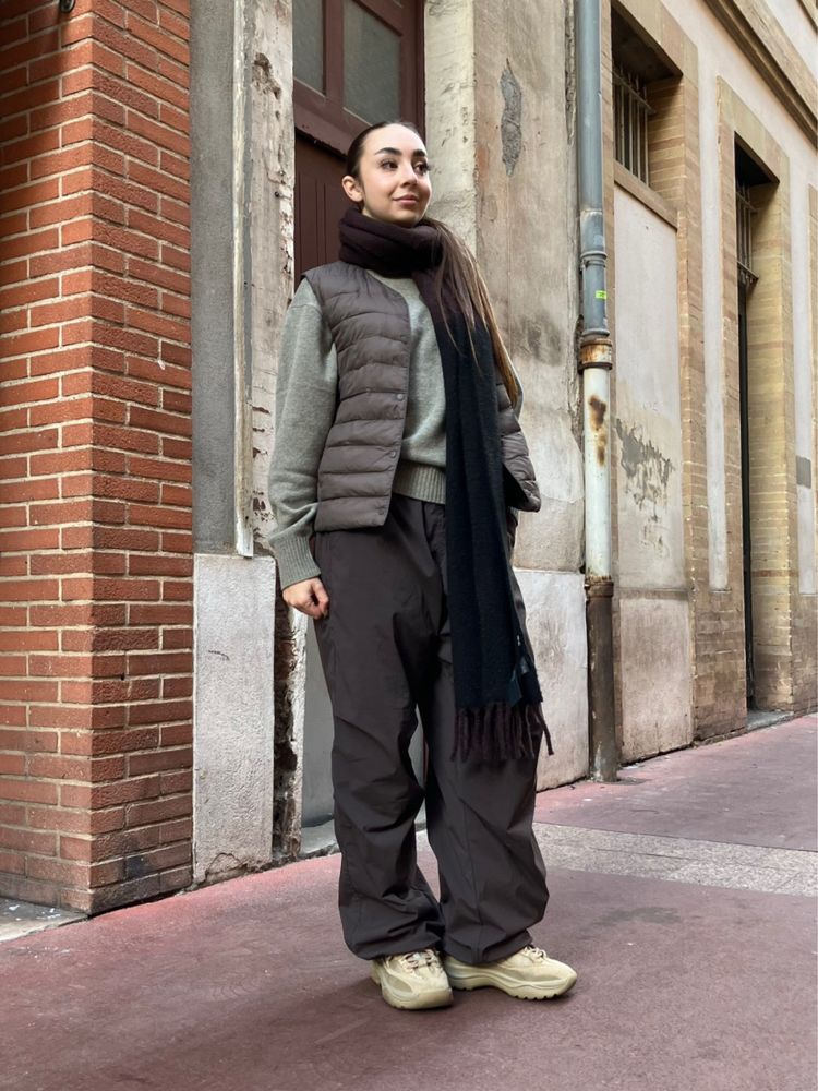 Утеплені штани Uniqlo ( жіночі L,XL)