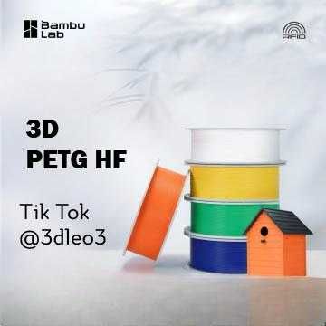 Bambu Lab PETG HF 1 кг пластик (на котушці) для 3D принтера