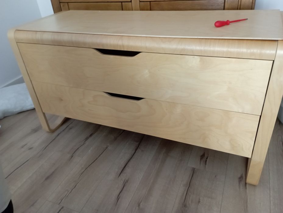 Komoda Anes Ikea z dwiema szufladami