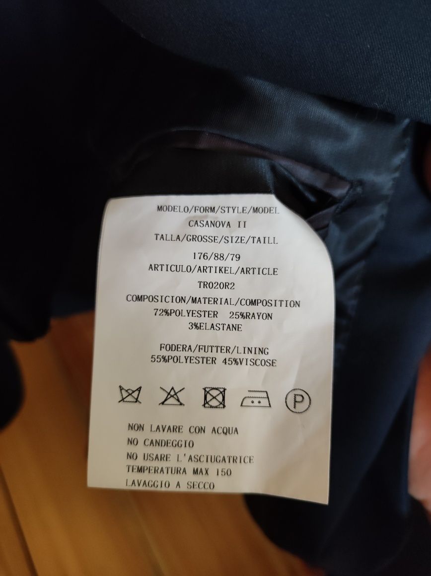 Garnitur męski czarny, Albione