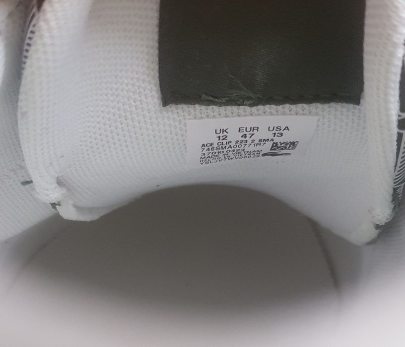 Sneakersy Lacoste ACE CLIP nowe męskie 47