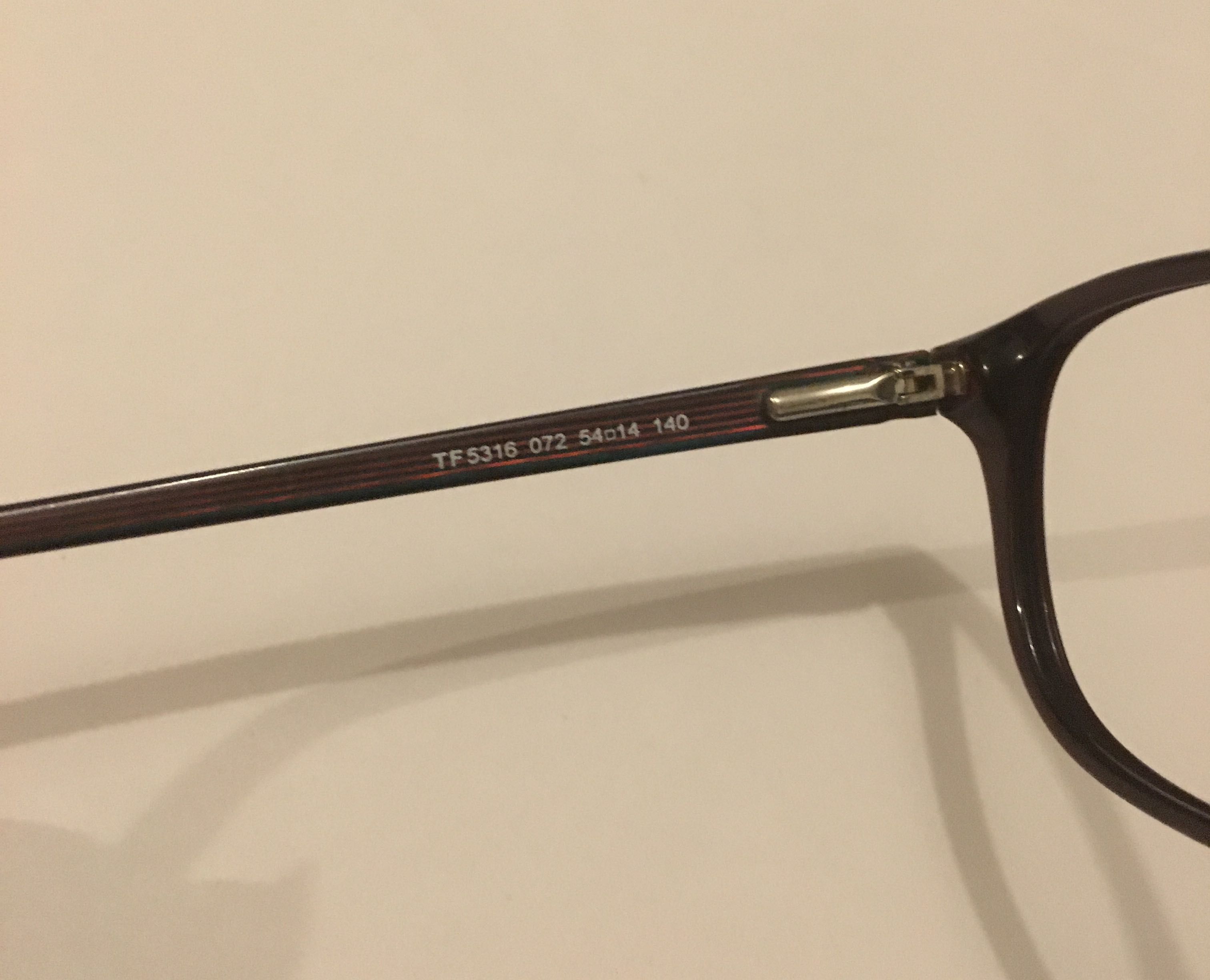 Armação de óculos marca Tom Ford