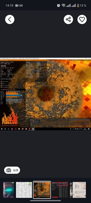 Топовая KFA Gaming OC 2 RTX 3080 Любые тесты Магазин NEON