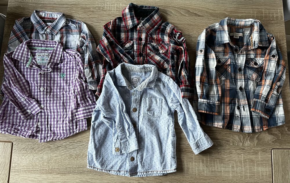 Koszule rozmiar 68/74/80